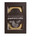 Kritinvest Olive oil soap with grapefruit & coffee