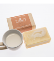 Organic soap with goat's milk