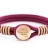 Constantin Maritime Wristband made of sail rope, red